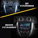 Штатная магнитола 9" для Lada Granta 2011-2018 TS18 4/64Gb, фото 2