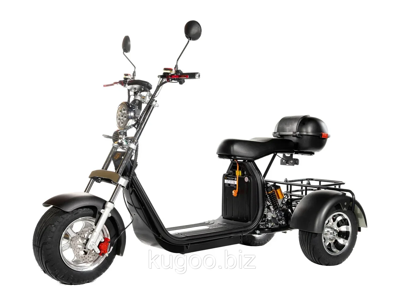 Электроскутер CityCoCo Trike X12 PRO (трицикл) 2025 EVOLUTION BLUETOOTH