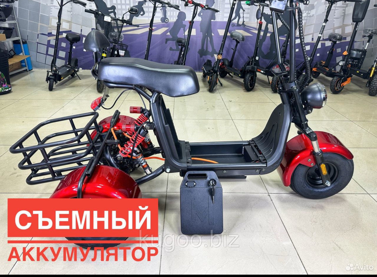 Электроскутер citycoco x 5 trike classic 2025
