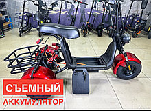 Электроскутер citycoco  x 5 trike classic 2025