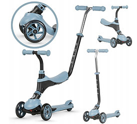 Детский самокат-каталка Qplay Sema Pro 3w1  | Blue