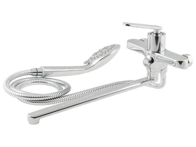 Смеситель для ванны (Lt) D35, серия JIL AV Engineering (Поворотный излив, эксцентриков нет)