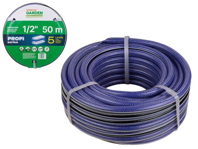 Шланг поливочный 1/2" 50м STARTUL GARDEN PROFI (ST6038-1/2-50) (5 слоев)
