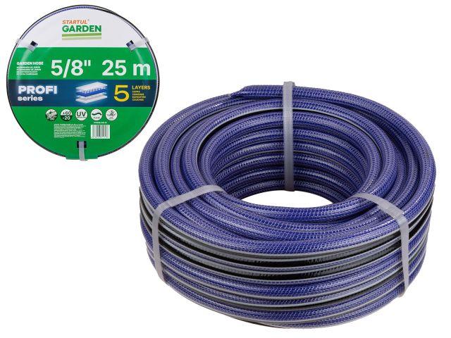 Шланг поливочный 5/8" 25м STARTUL GARDEN PROFI (ST6038-5/8-25) (5 слоев)