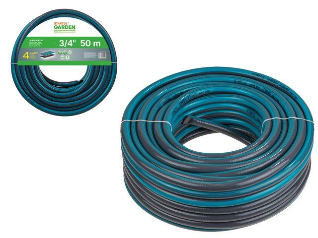 Шланг поливочный 3/4" 50м STARTUL GARDEN (ST6045-3/4-50) (4 слоя)