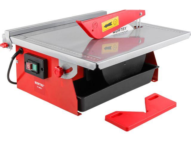 Плиткорез электрический WORTEX TC 1880 C в кор. 600 Вт, 180 мм, 2800 об. мин., глубина до 34 мм (стол 385x380