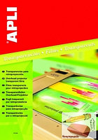 Пленка прозрачная для лазерных принтеров Apli, А4, 100 мкм., 100 листов, арт.01062