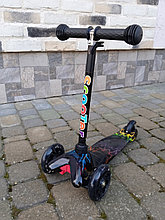 Самокат трехколесный Scooter молнии 038Z, от 2 лет