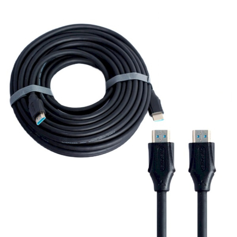 Кабель HDMI - HDMI (v.2.0) 15м Live Power (A5281)