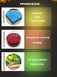 Аккумуляторный краскопульт для краски и велюра, фото 5