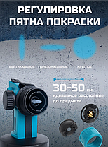 Аккумуляторный краскопульт для краски и велюра, фото 3