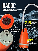 Душ походный аккумуляторный для кемпинга и дачи, фото 2