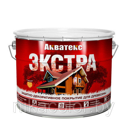 Пропитка по дереву Акватекс экстра ваниль  9л