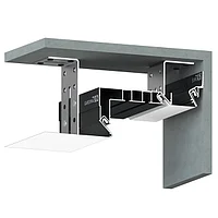 Карнизный профиль (гардины) и готовые ниши