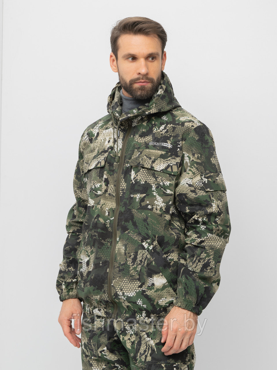 Костюм летний HUNTSMAN Стрелок цв.Тайгер тк Сорочка Смесовая