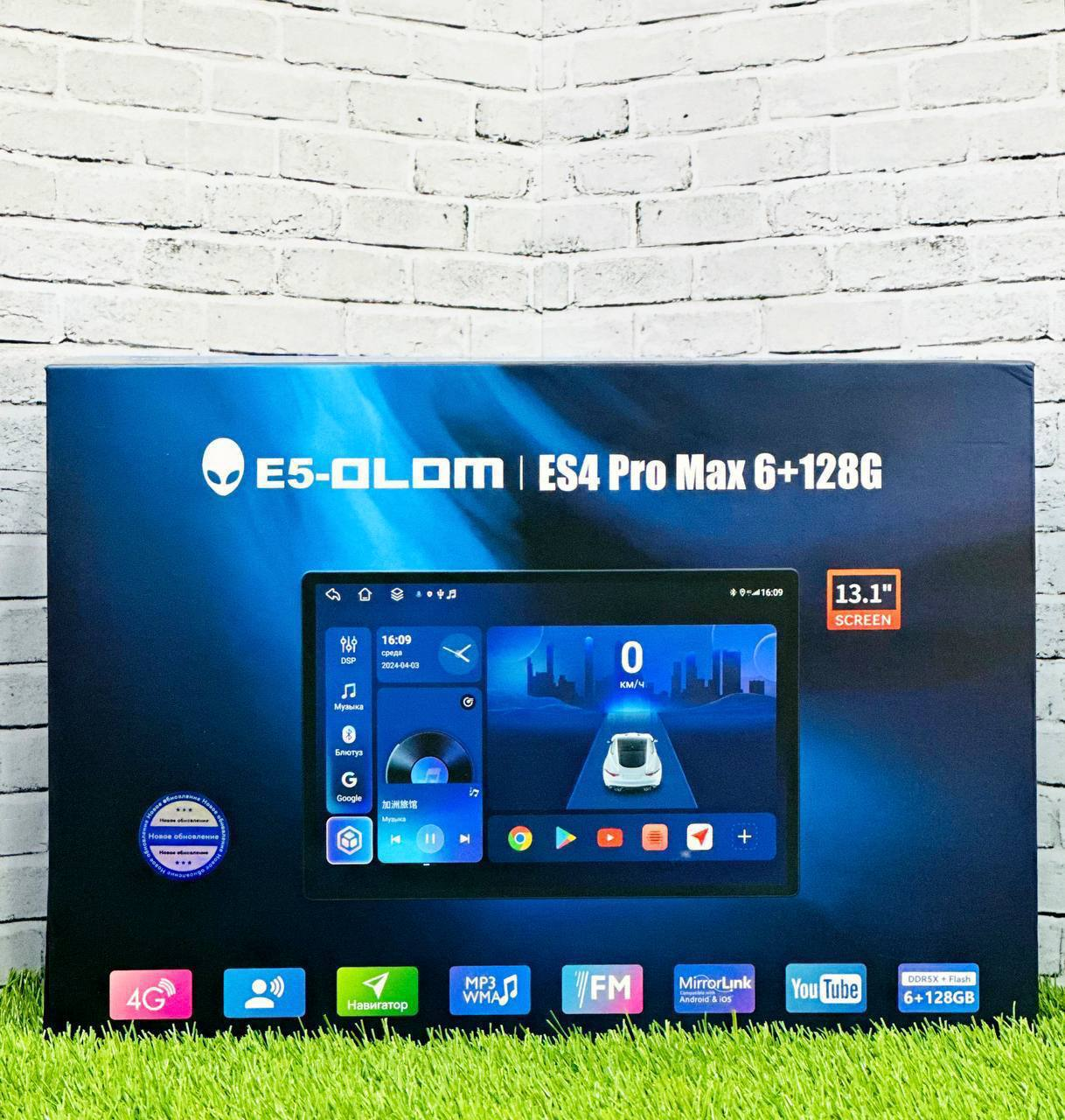 Андроид магнитола ES4 Pro Max 6+128Gb