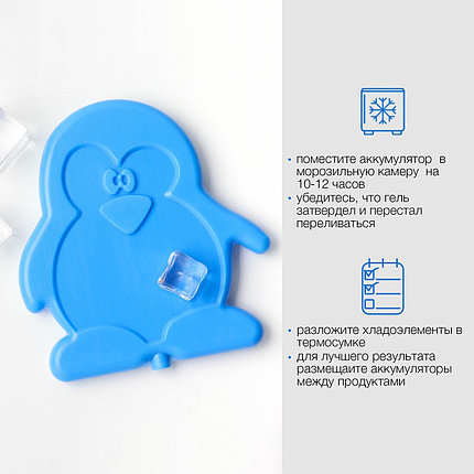 Аккумулятор холода гелевый 100 мл, фото 2
