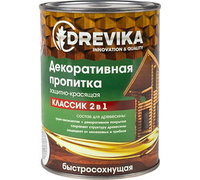 Пропитка для дерева DREVIKA 2в1 Классик, фото 2