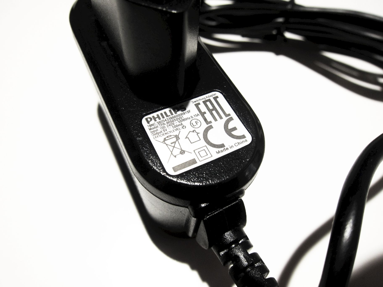 Блок питания внешний Micro-USB 5V 0.5A Philips TPA-905050V01