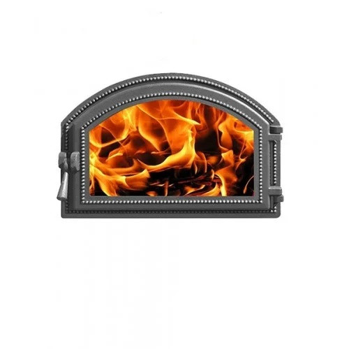 Дверка ВЕЗУВИЙ каминная 222 (Антрацит)