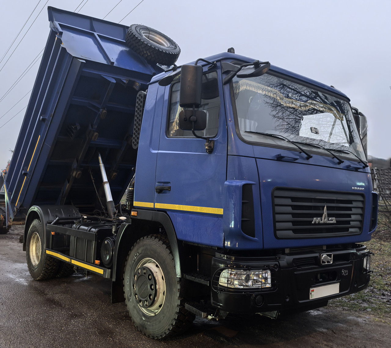 Диагностика работы самосвалов