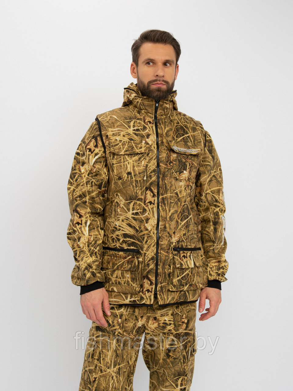 Костюм летний HUNTSMAN Тайга-3 цв.Камыш тк.Твил-Пич