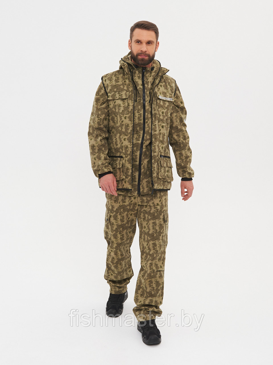 Костюм летний HUNTSMAN Тайга-3 цв.Ряска тк.Твил-Пич