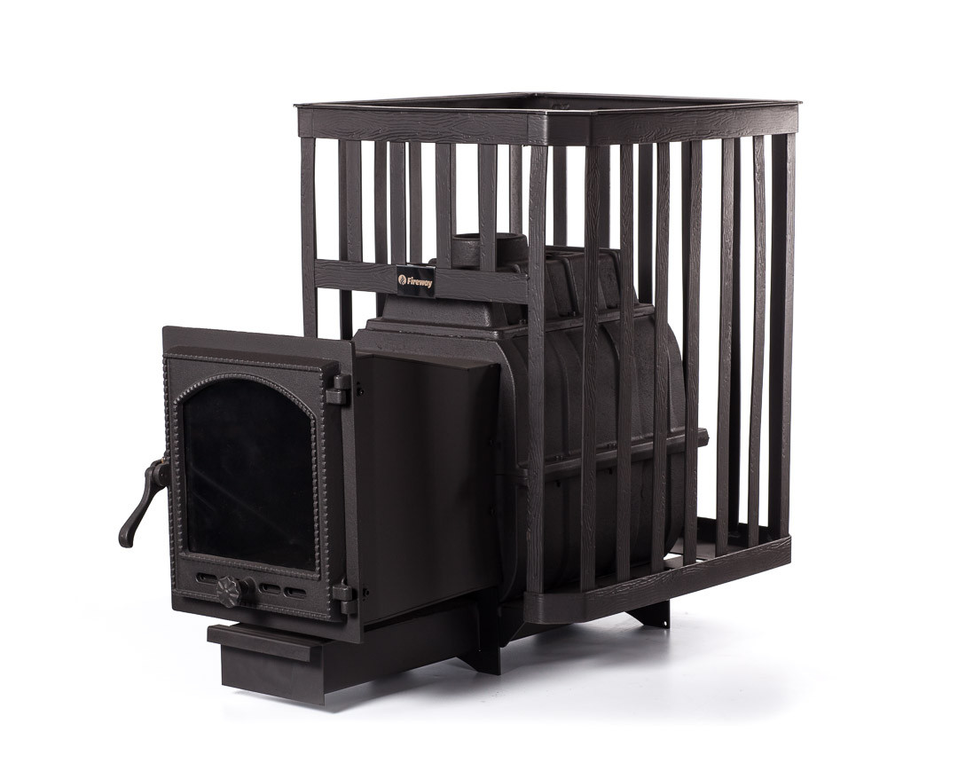 Чугунная банная печь ПароВар 24 Ковка (К404)