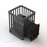 Чугунная банная печь ПароВар 24 Ковка (К404), фото 6