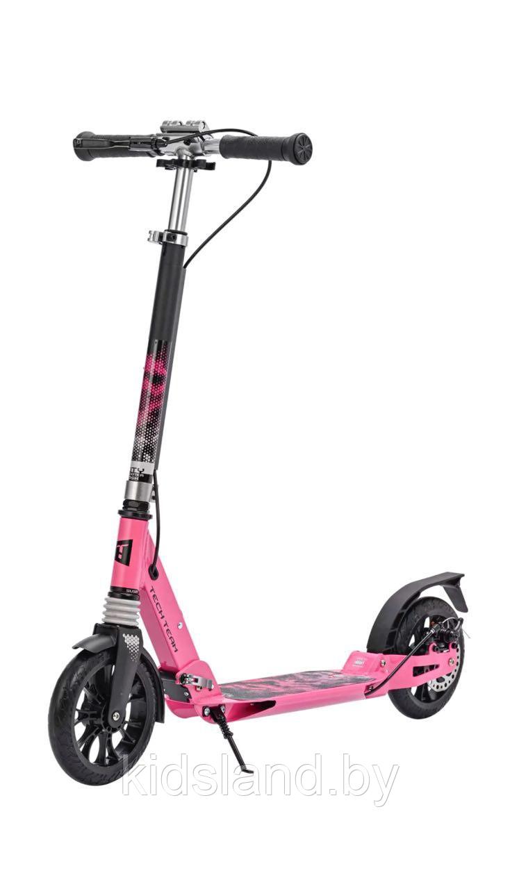 Самокат городской Tech Team City Scooter Disk Brake (розовый)
