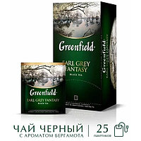 Чай Гринфилд Earl Grey Fantasy черный байховый с ароматом бергамота, 2г*25