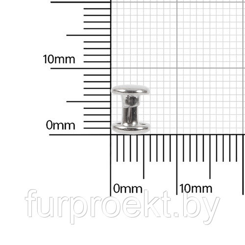 Холнитен 6х6х3 двухстор никель роллинг D