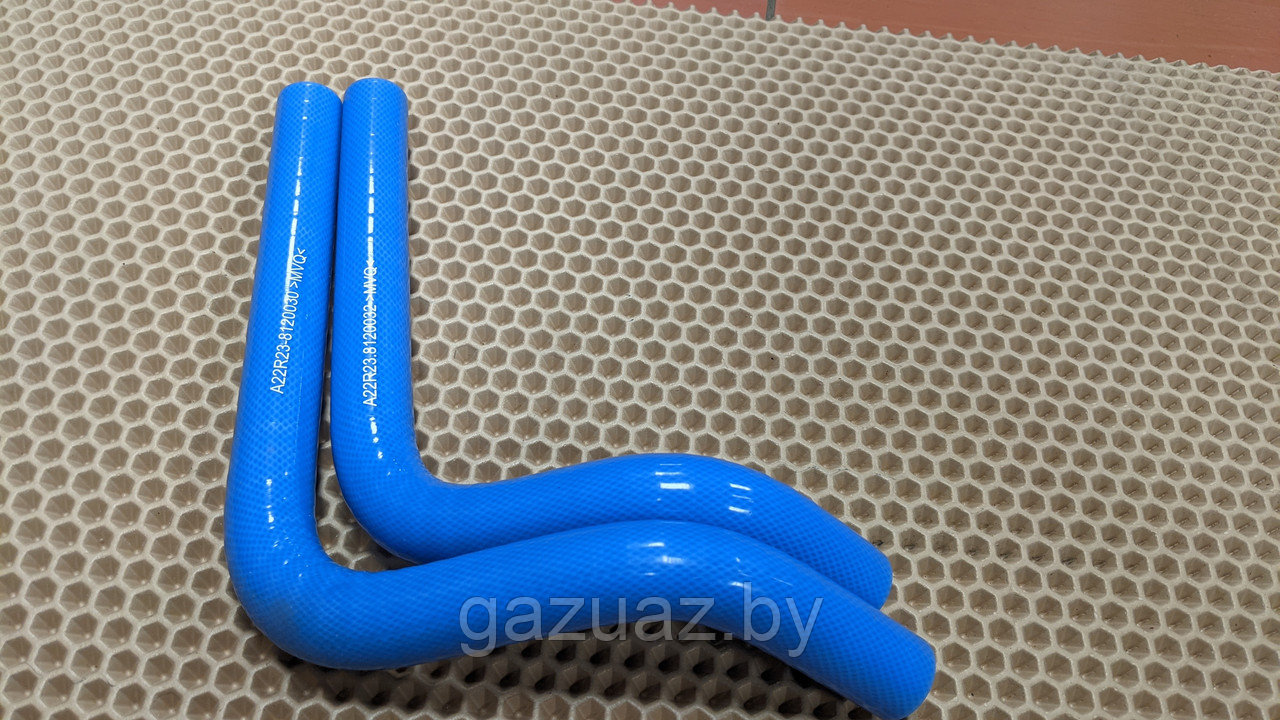 Патрубки радиатора отопителя ГАЗель NEXT A22R23-8120030/32 к-т 2 шт.  ПТП силикон