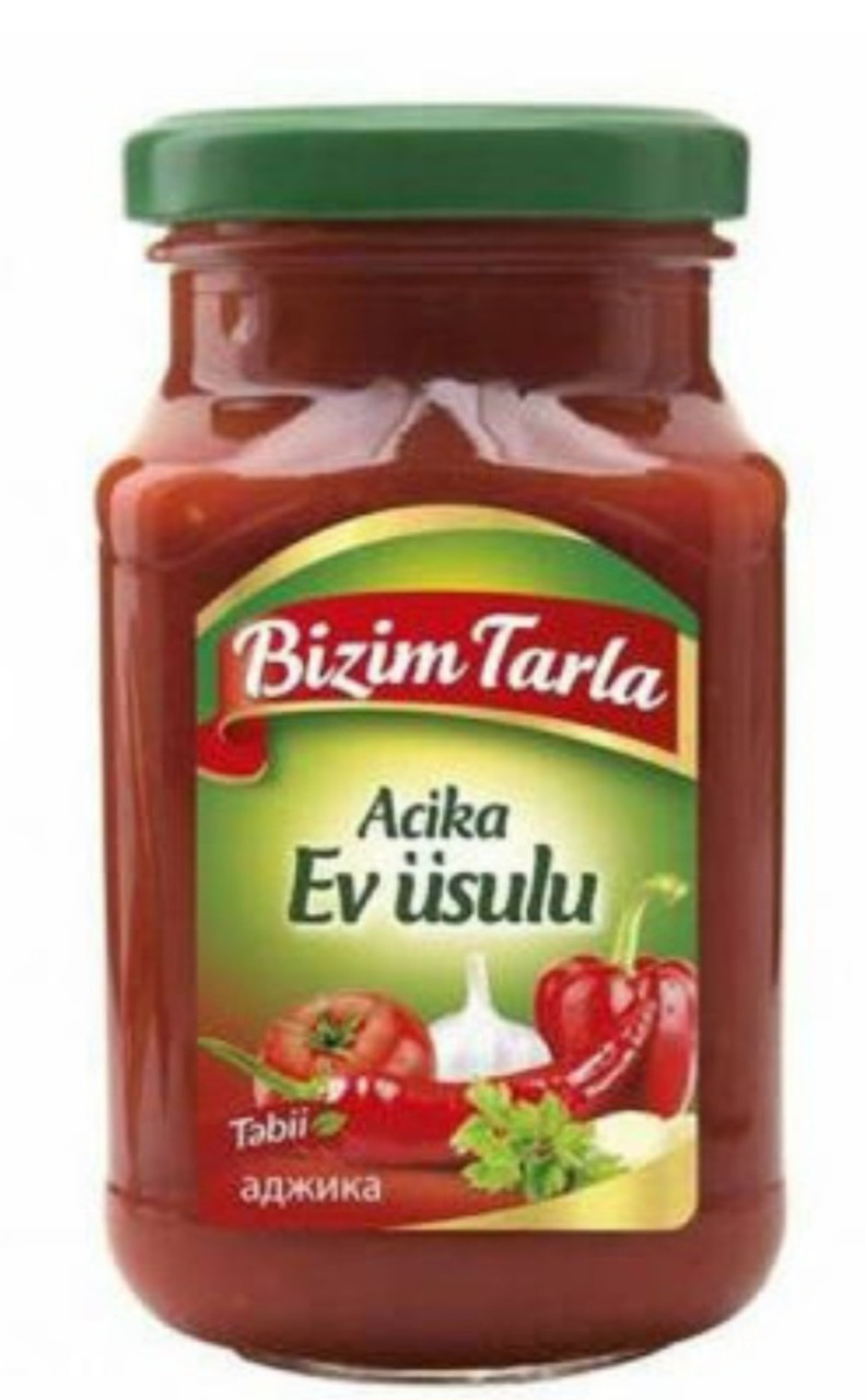 Аджика "BiZiM TARLA" консервы овощные 320 гр.Азербаджан