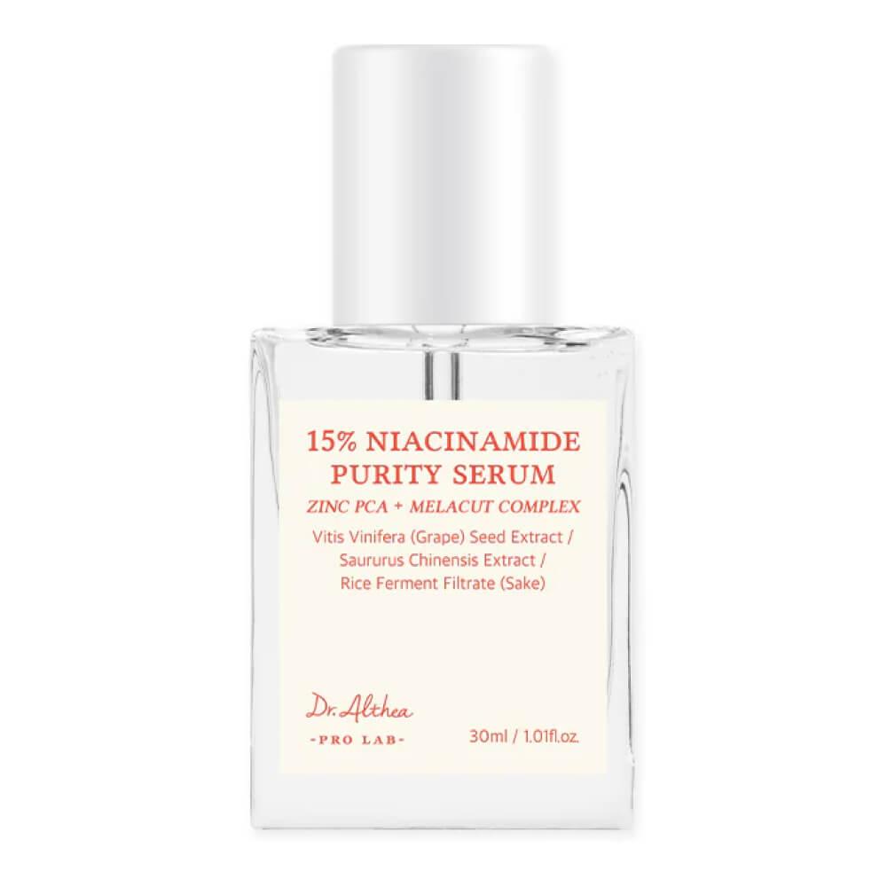 Осветляющая сыворотка с ниацинамидом и цинком Dr. Althea Niacinamide Purity Serum, 30 мл