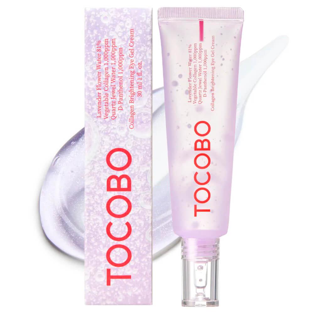 Осветляющий коллагеновый гель для век Tocobo Сollagen Brightening Eye Gel Cream, 30 Мл