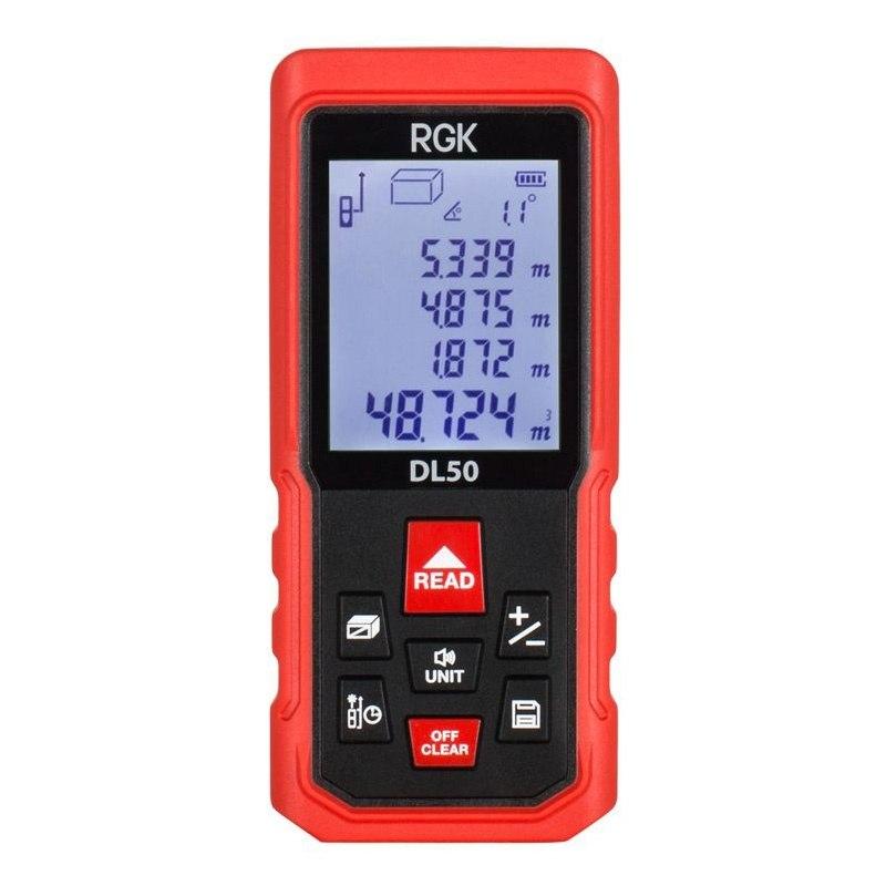 Лазерный дальномер с угломером RGK DL50