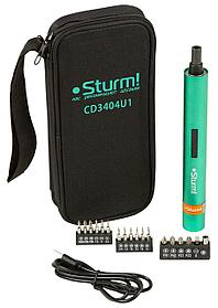 Аккумуляторная отвертка STURM! CD3404U1