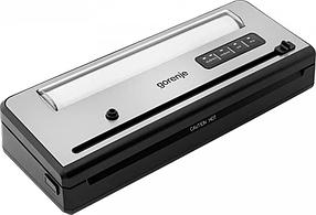 Вакуумный упаковщик Gorenje VS110BE, 110Вт, серебристый/черный