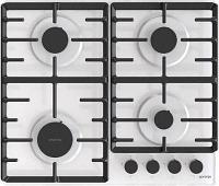 Газовая варочная панель Gorenje GT642SYW, 4 конфорки, закаленное стекло, белый