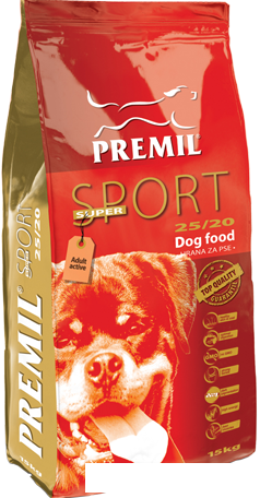 Корм для собак Premil Super Sport 15 кг