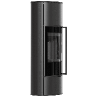 Печь-камин Kratki ERIK W black