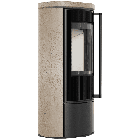 Печь-камин Kratki ERIK gold satin P