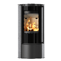 Печь-камин Kratki ERIK gray satin