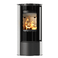 Печь-камин Kratki ERIK white satin