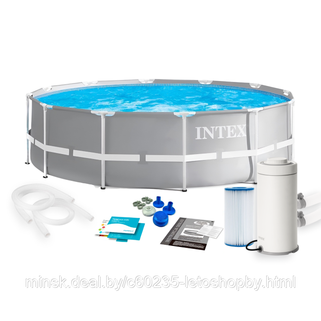 Каркасный бассейн Intex 26706 Prism Frame Pool 305*99 см