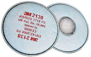 Фильтр противоарозольный 3M 2138 P3 (2шт./пара)
