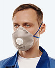 Респиратор Алина-211 неформов. с клап. FFP2 (до 12 ПДК) (индивид. уп.) (Сварочные работы, обработка металлов), фото 2