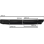 Козырек (дымка) солнцезащитный c вырезом MB ATEGO/AXOR 2004-2012 г. MP2/MP3//МЕРСЕДЕС АТЕГО МП2/МП3, фото 2