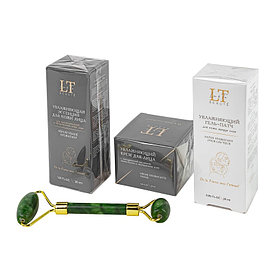 La and Te beaute Набор косметики Гель-патч+Эссенция+Крем для лица+Массажный ролик LT-22